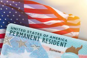Immigration services with green card